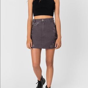 NWT Carmar Denim Cargo Skirt